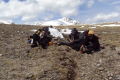 Taking a Break - St Mary's Glacier
