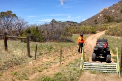 Texas Creek ATV Gate